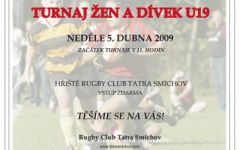 Pozvánka na turnaj v rugby žen a dívek U19